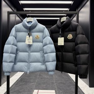 Moncler Citala short men's down jacket coat. Two colors available. D00750