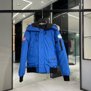 The Canada Goose Bomber Jacket was designed for pilots flying in the post-war uninhabited areas of northern Canada.